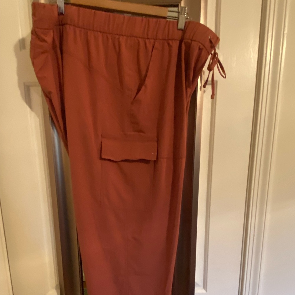 Old Navy, terra cotta, trousers, EUC, barely worn